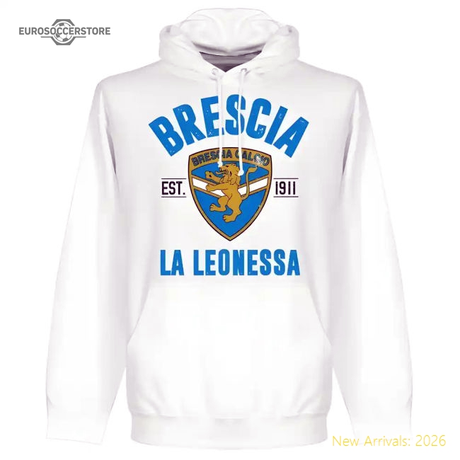 Official Authentic Brescia Established Hoodie - White