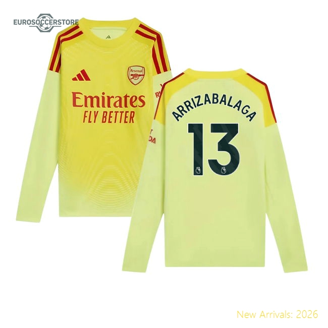 Arsenal Arrizabalaga Durable Kids Jersey Aeroready Easy-care