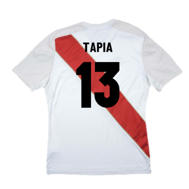 Peru 2018-19 Home Shirt ((Good) S) (Tapia 13)