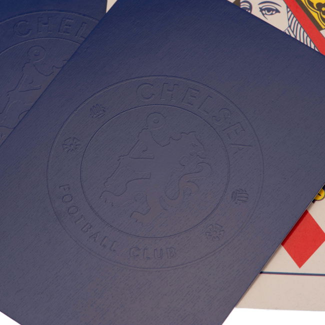 retro Chelsea FC Executive Playing Cards