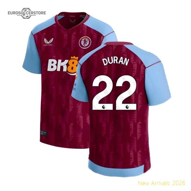 Superior 2023-2024 Aston Villa Home Shirt Classic Duran 22