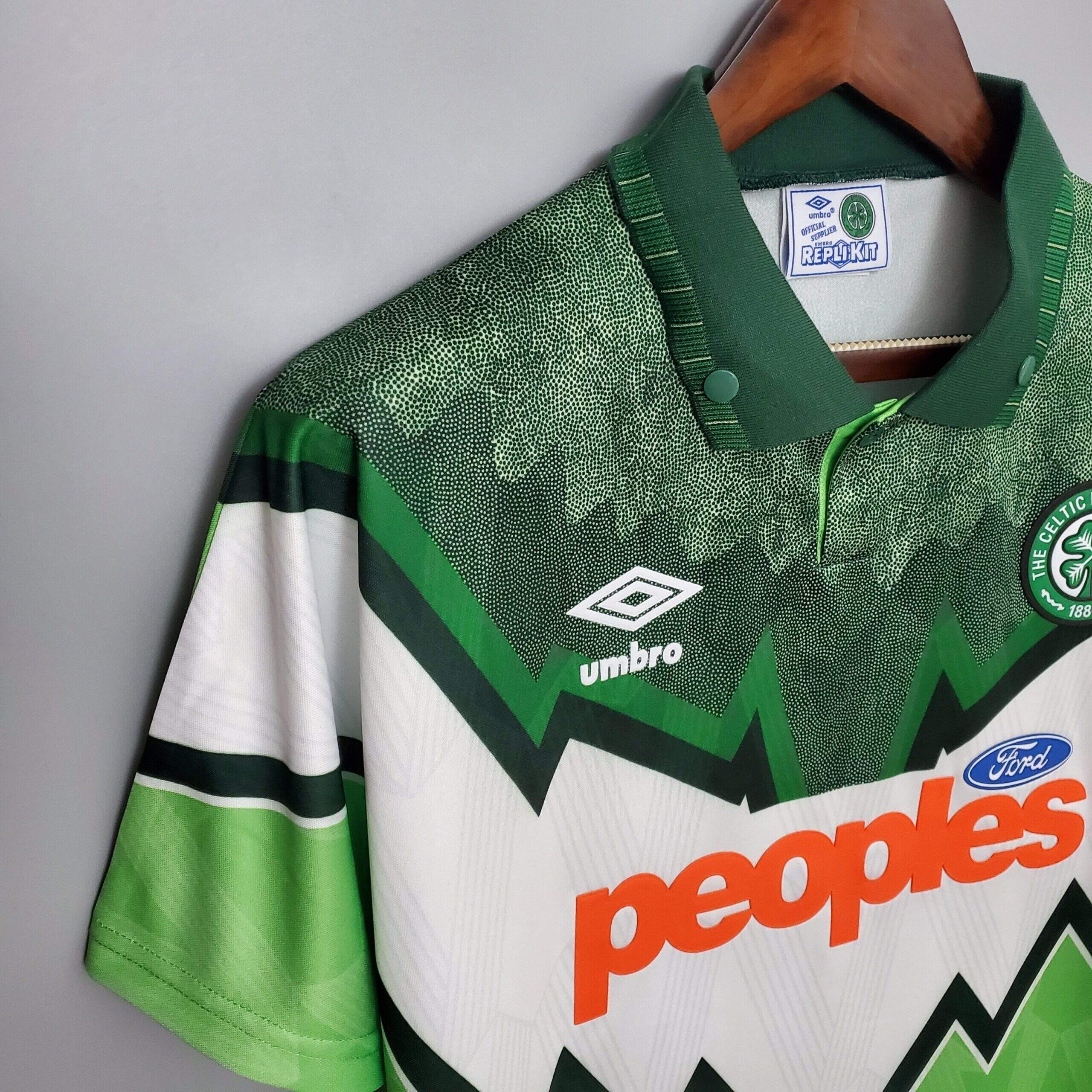 Cheap 1991-1992 Celtic Home retro kit