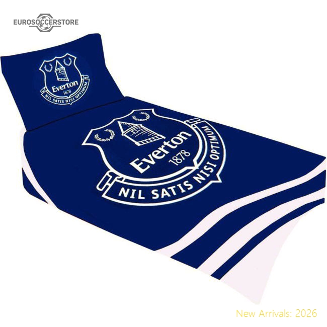 Everton Fc Pulse Single Duvet Set For Premier League Fans