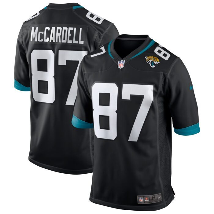 Men's Jacksonville Jaguars Keenan McCardell Nike Black Gam...