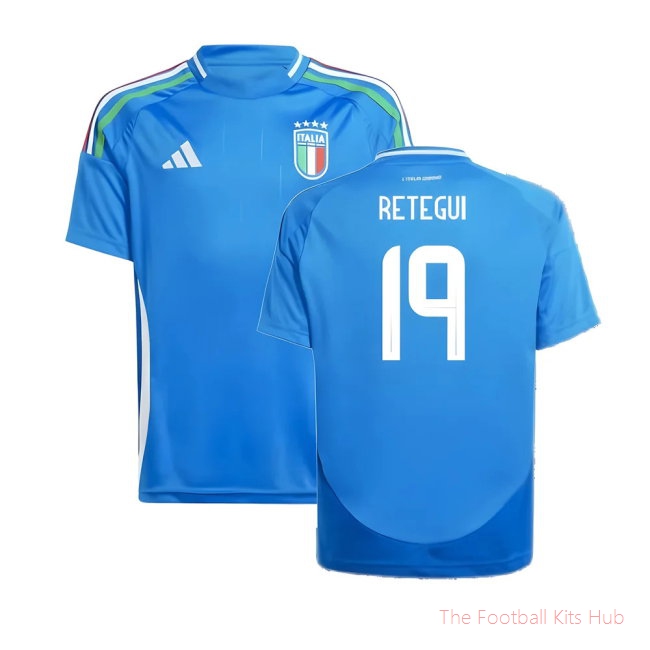 2024-2025 Italy Home Shirt (Kids) (RETEGUI 19)