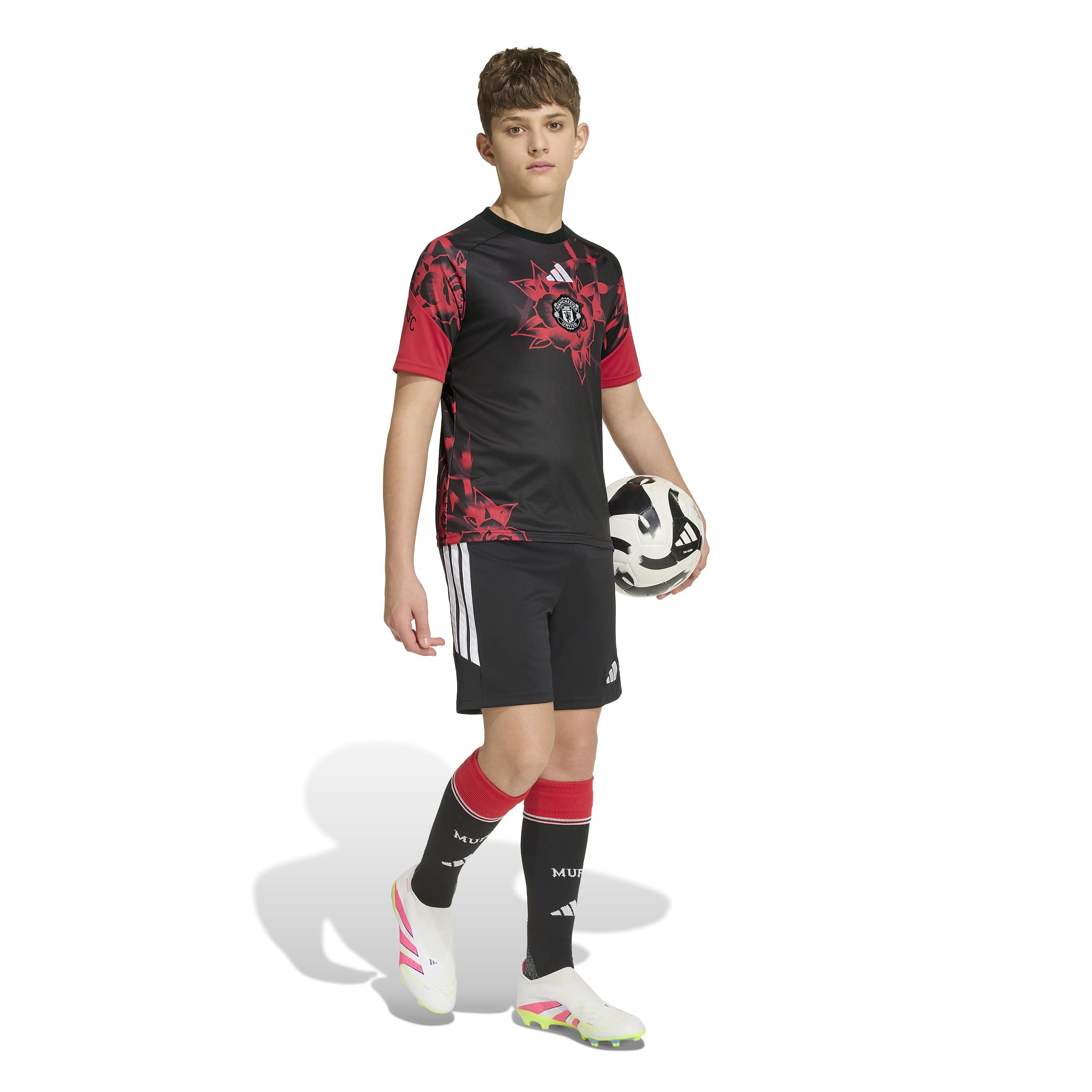 [SJH] Manchester United Youth Home 2026/27 Pre-Match Jersey Top - Red