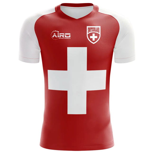 Championship 2025-2026 Switzerland Flag Concept Football Shirt