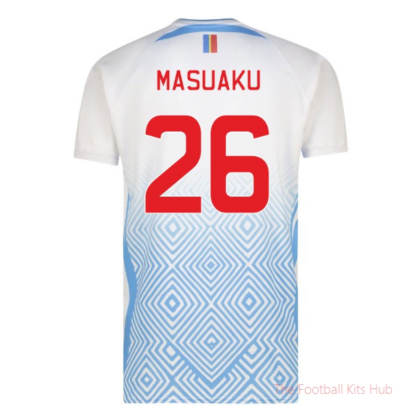 Congo Masuaku 2026 2027 DR Congo Away Shirt (Masuaku 26)