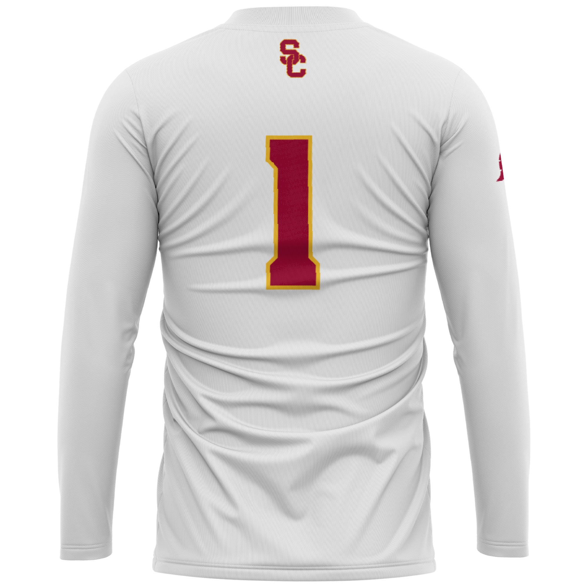 [NJP] USC Trojans GameDay Greats Youth Lightweight Volleyball Jersey - White