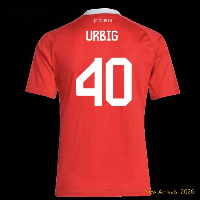 Non-toxic Football Team Kids Urbig Jersey 2025-2026 Soft-touch