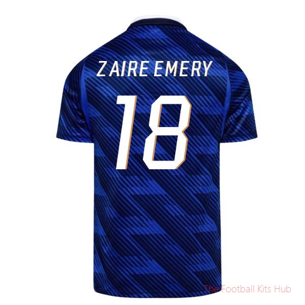 2026-2027 France Home Shirt (Zaire Emery 18)