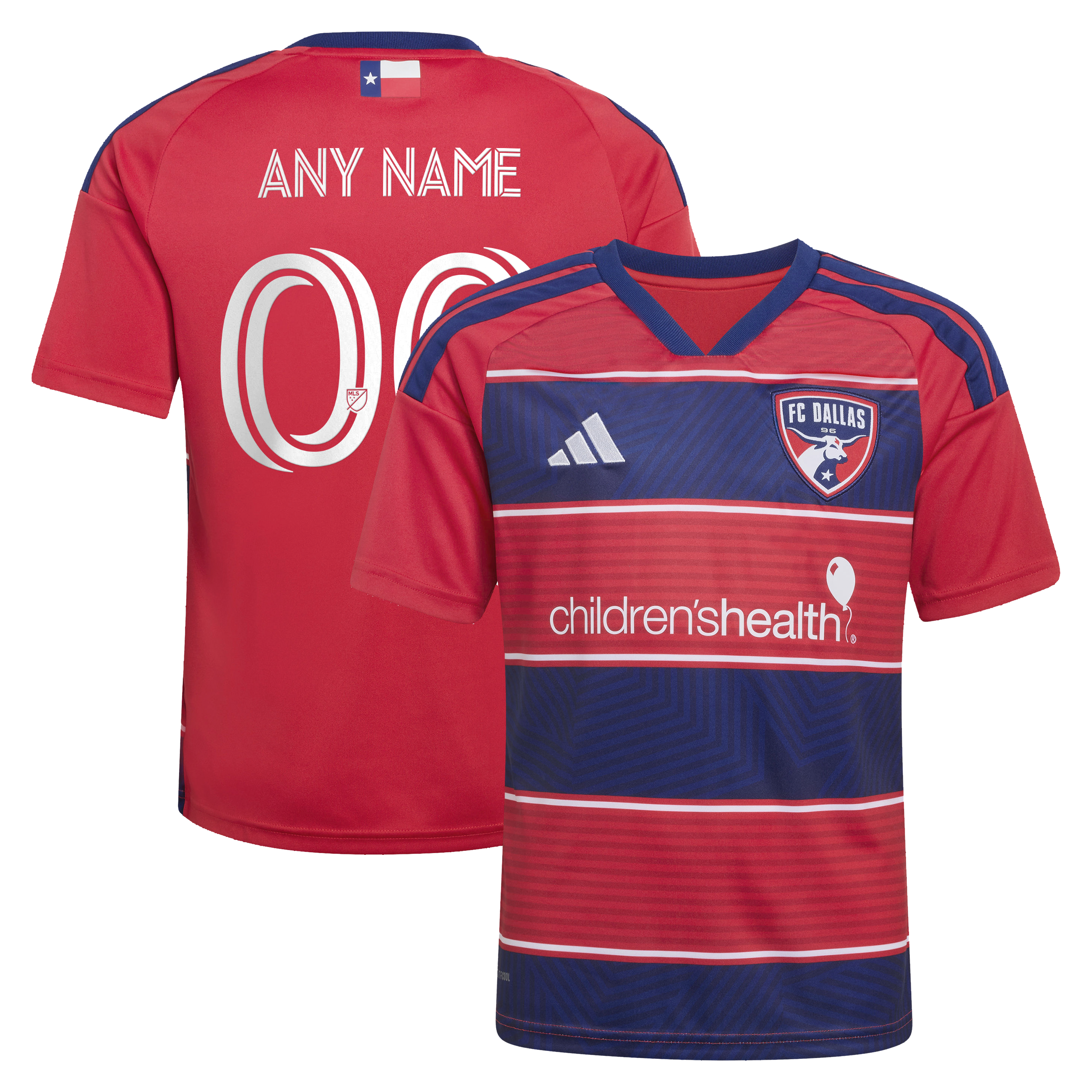 [SJH] FC Dallas Youth 2026 DNA Kit Replica Custom Jersey - Red