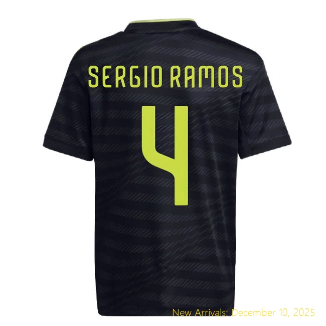 2022-2023 Real Madrid RM Premium Third Shirt (Kids) (SERGIO RAMOS 4)