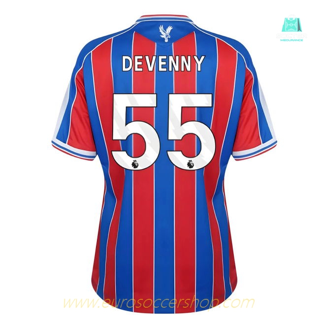 2025-2026 Crystal Palace Home Shirt (Womens) (Devenny 55)