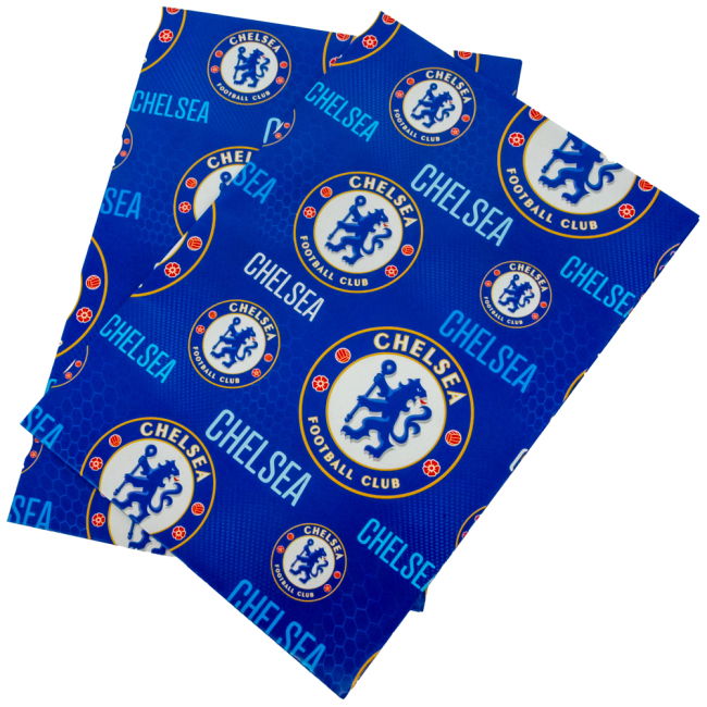 football shirt Chelsea FC Text Gift Wrap