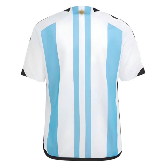 Argentina 2022 World Cup Winners Home Shirt - Kids (Your Name)