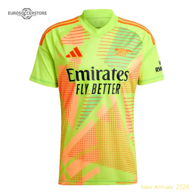 Top-tier Home Arsenal Raya Jersey 2024-2025 Comfortable