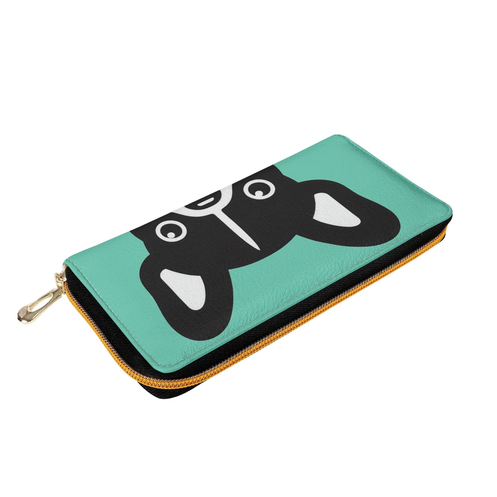 French Bulldog Alonza Leather Zipper Wallet Comfy Pet Product