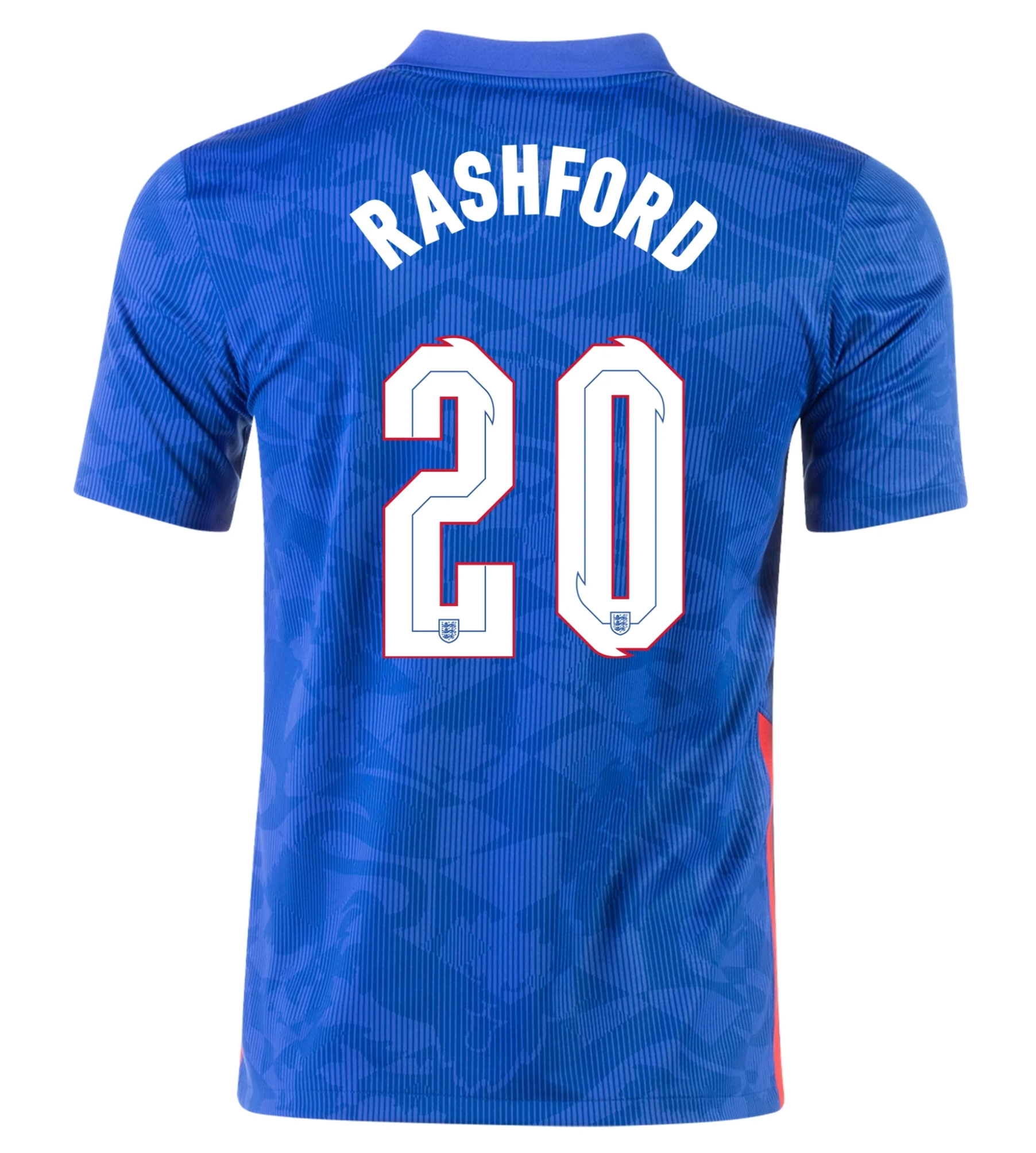 Adult Eng Marcus Rashford England High-quality Away Jersey 2020