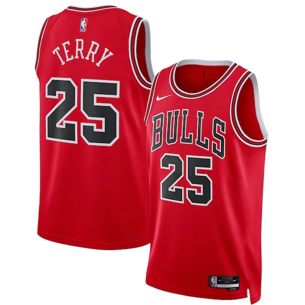 Superior Dalen Terry CHI NBA Jersey - Red - Value Deal - Fan Favorite