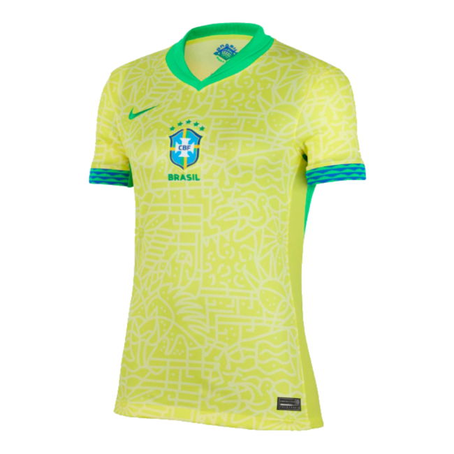 2024-2025 Brazil Home Shirt (Womens) (Ronaldinho 10)