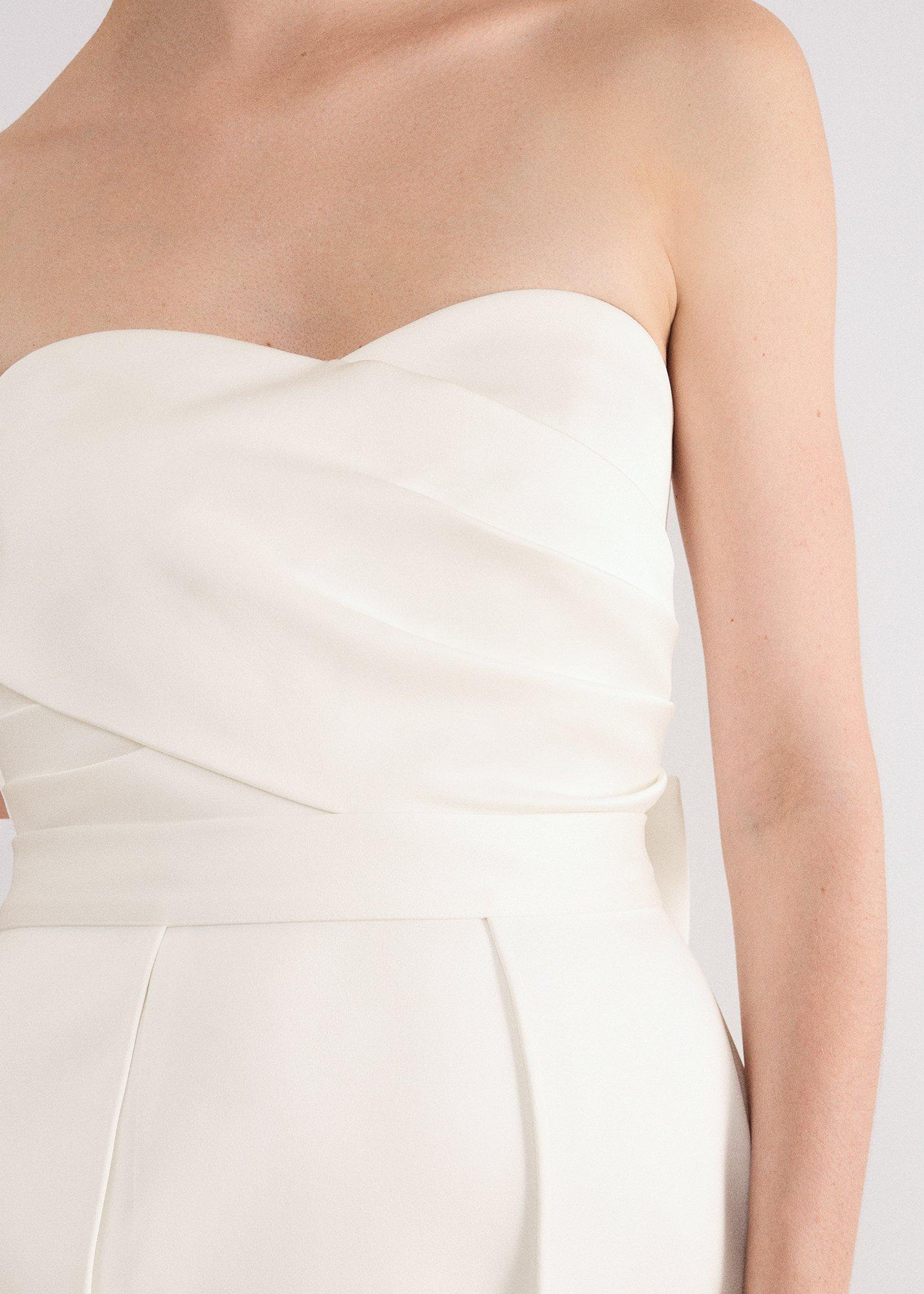 Meredith Satin Wedding Dress