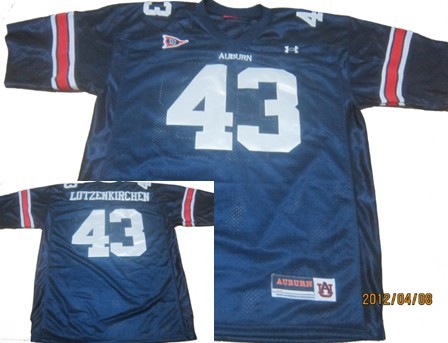 Men's None #43 Philip Lutzenkirchen Blue 2024 game day durabl Jersey