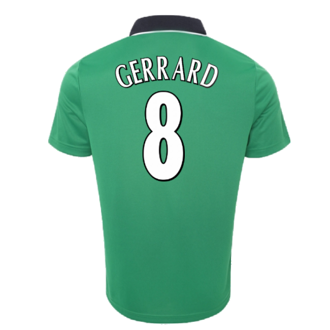 Liverpool Gerrard #8 Top Tier Fervent Updated Design Fan Jersey