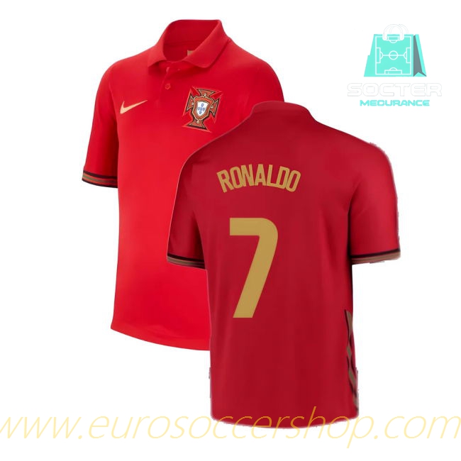 Official 2020-2021 Portugal Home Jersey Kids (RONALDO 7)