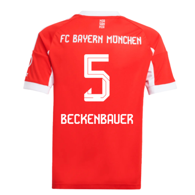 2025-2026 Home Shirt by Bayern Munich (Junior