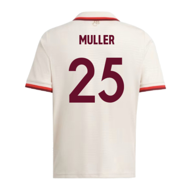 Official Licensed Bayern Munich Third Fan Shirt for Kids (Muller 25)