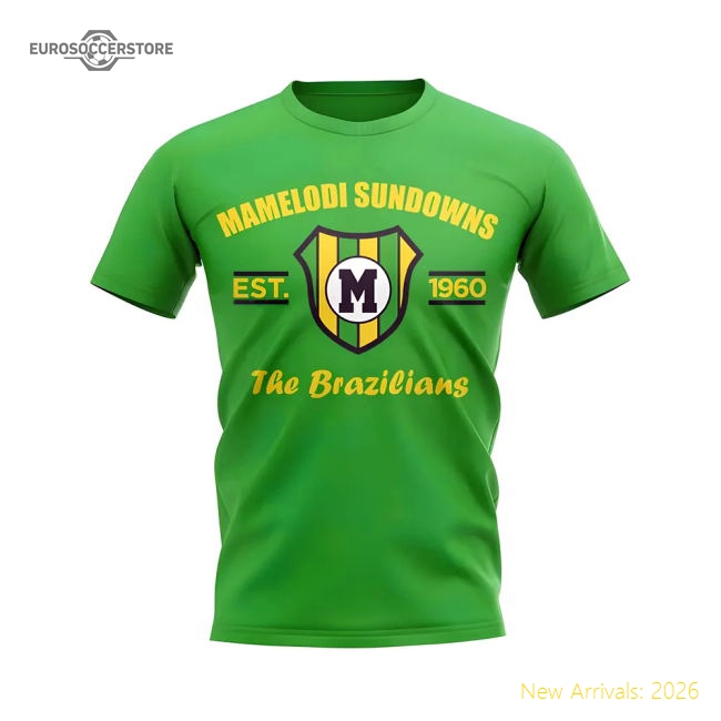 Mamelodi Established Football Supporter Tee (green) - Official Design