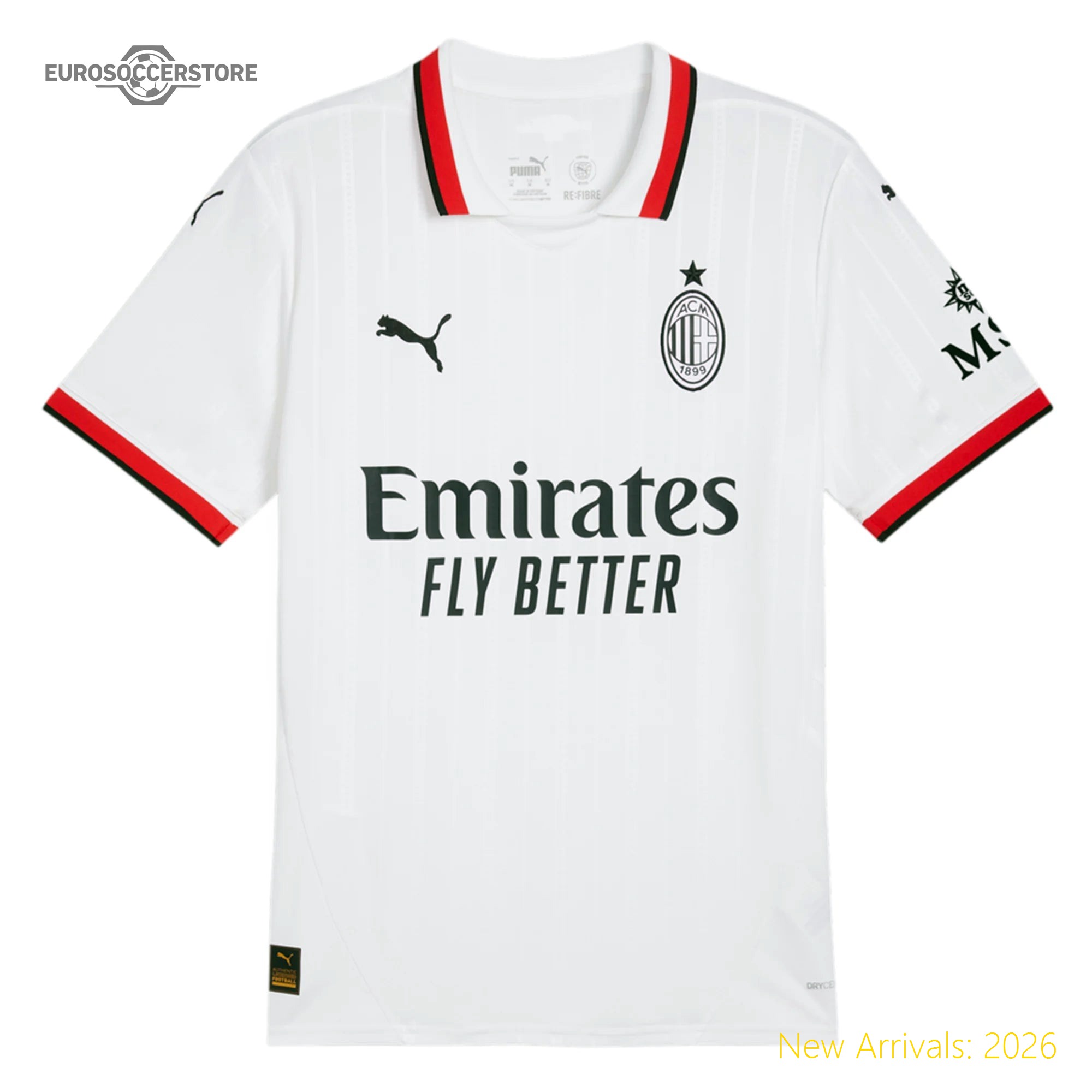Classic Design Official Kids Acm Timeless Star Away Jersey 2023