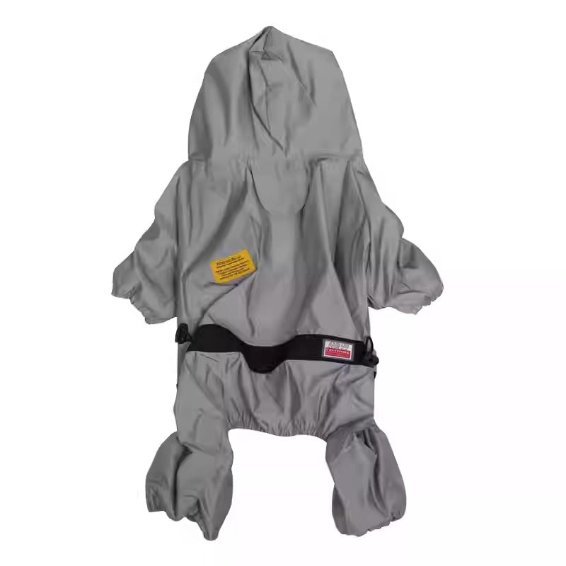 Furiva Frenchie Reflective Raincoat – Soft Lightweight Waterproof Dog Jacket