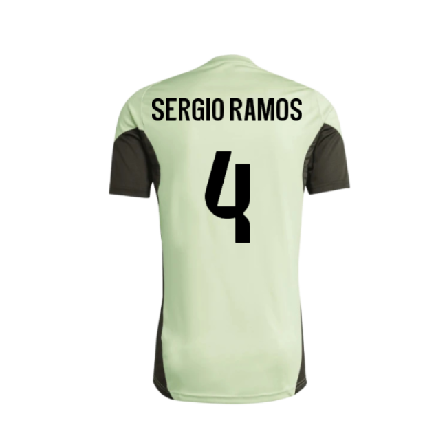 2025-2026 Real Madrid Training Tee (almost Lime) - Supporter Edition