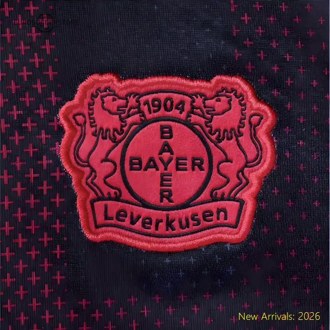 Bayer Leverkusen Children 2025 Home Jersey Shirt Football Fan Apparel