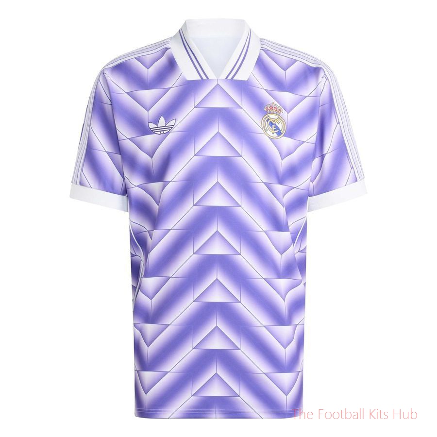 Real Madrid T-Shirt Lifestyler - Purple Rush/White