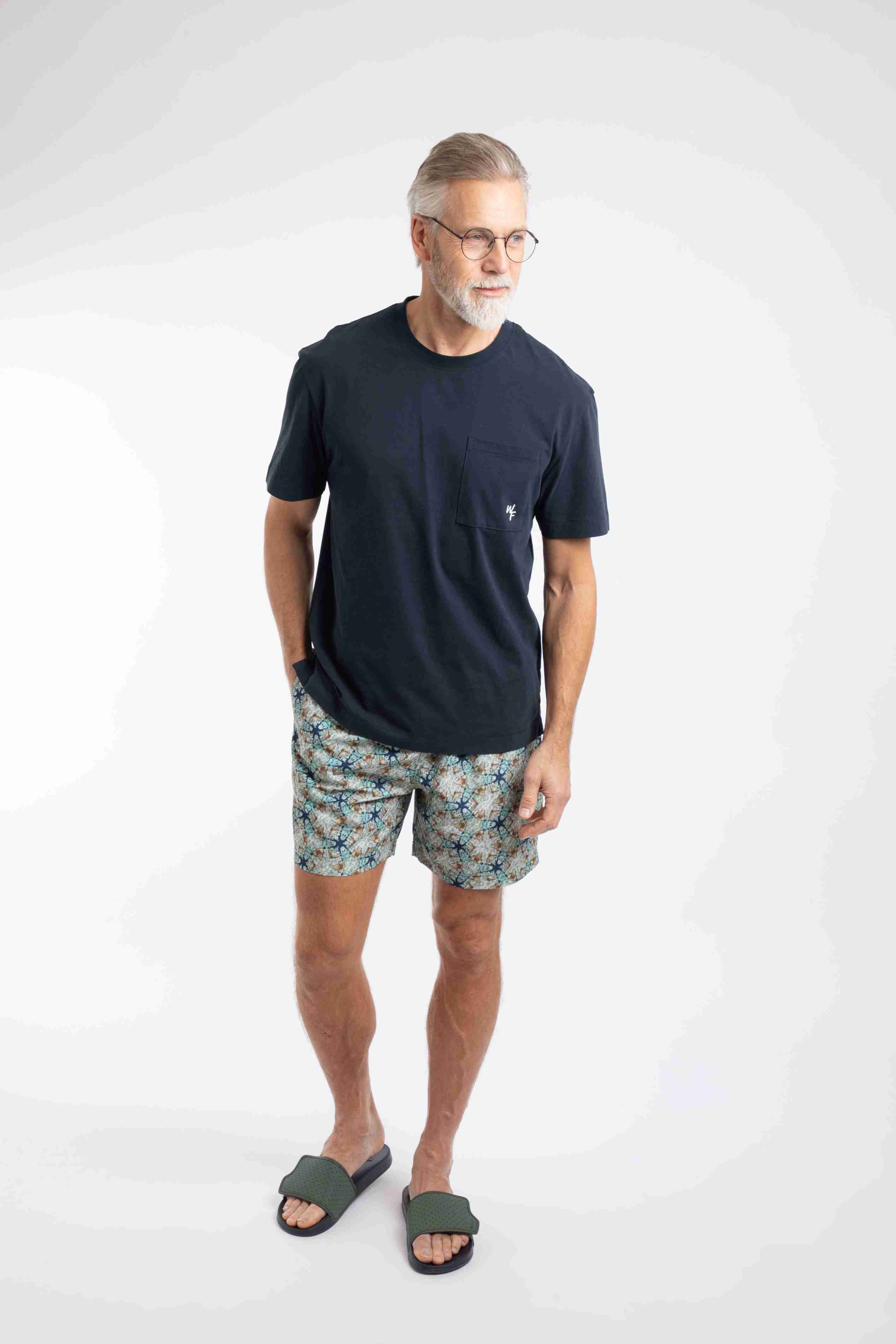 Keaton Super Soft Pocket T-Shirt Navy