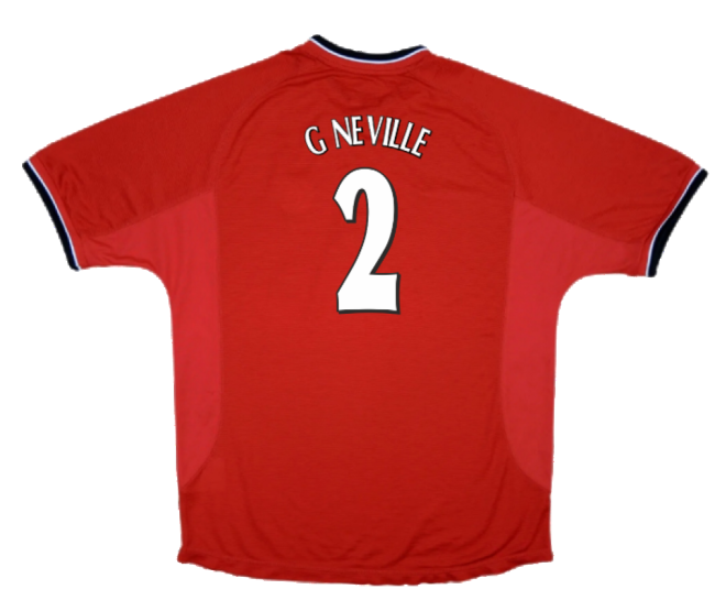 2000-02 Man Utd stylish Home Football Shirt | official