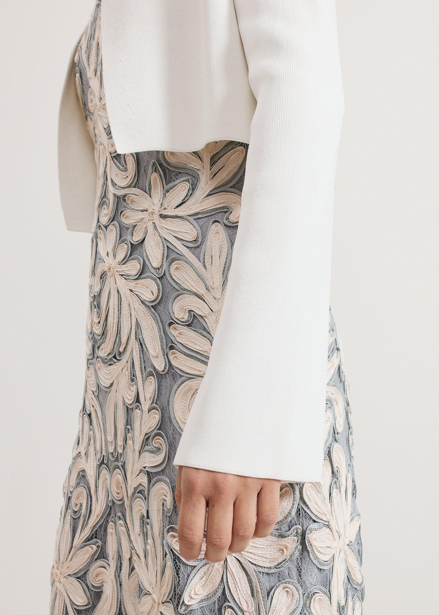 Yasmin Fluted Sleeve Cover Up