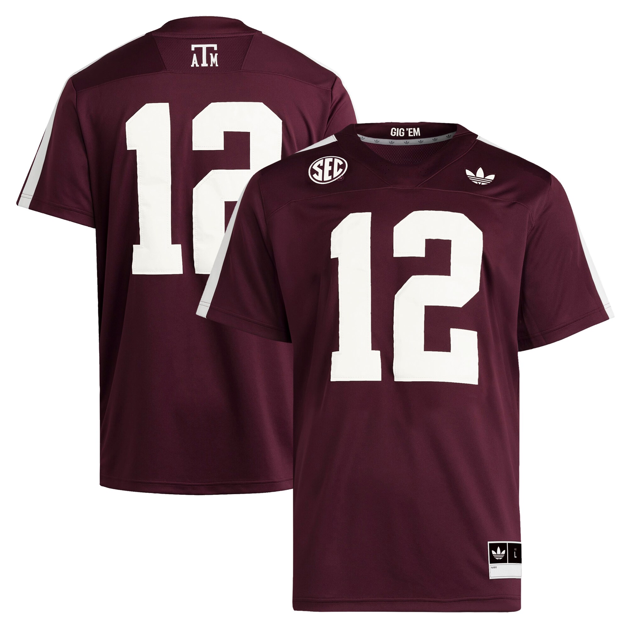 [DDG] Texas A&M Aggies Premier Strategy Jersey - Maroon