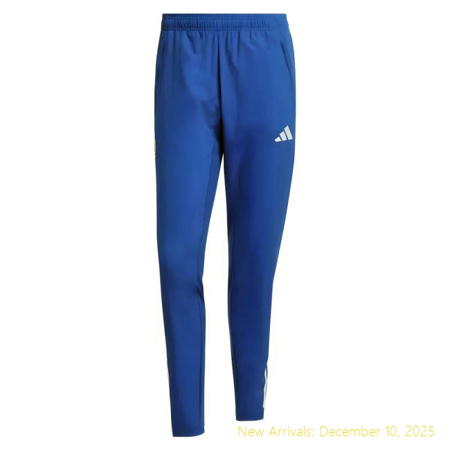 High-Quality 2025-2026 RM Real Madrid EU Training Pants (Blue)
