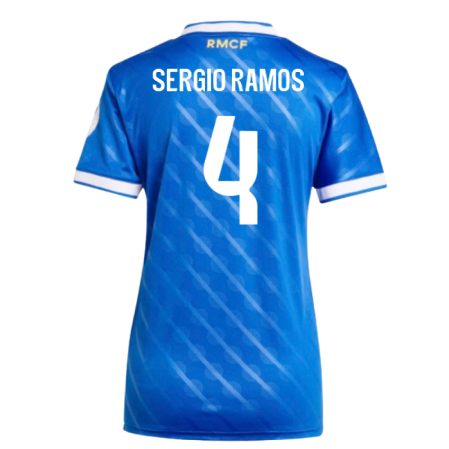 2025-2026 Camiseta Real Madrid Tercer Mujeres - Auténtica - Ramos 4