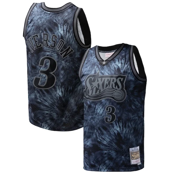 Allen Iverson PHI Swingman Jersey - superior NBA - Black NBA