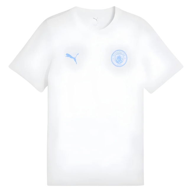 Professional Man City 2025-2026 Manchester City FtblEss Tee (White)