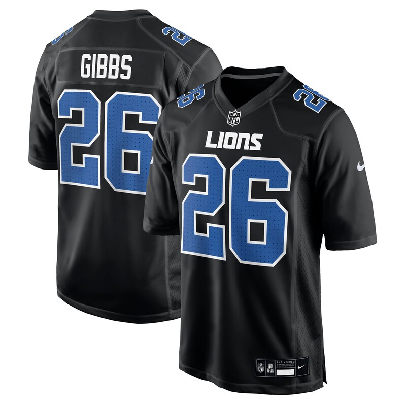 None Jahmyr Gibbs DET Lions Energetic High-Quality Jersey Football App