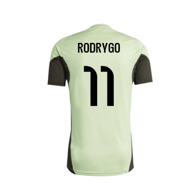 2025-2026 Madrid Real Madrid Training Tee (Almost Lime) - Kids (Rodrygo
