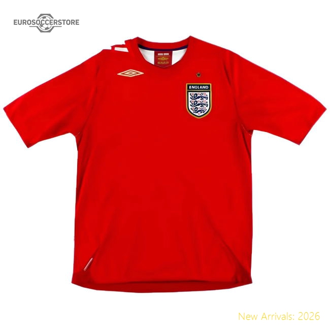 England 2006 Away Jersey Shirt Football Fan Apparel Game Day Apparel