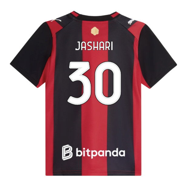 [DDJ] 2026-2027 AC Milan Home Shirt (Kids) (Jashari 30)