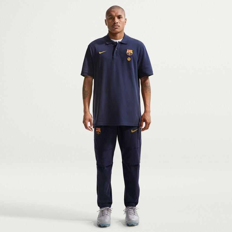 [EFKS] Barcelona Polo Matchup Blackened Blue/Mineral Yellow Kit